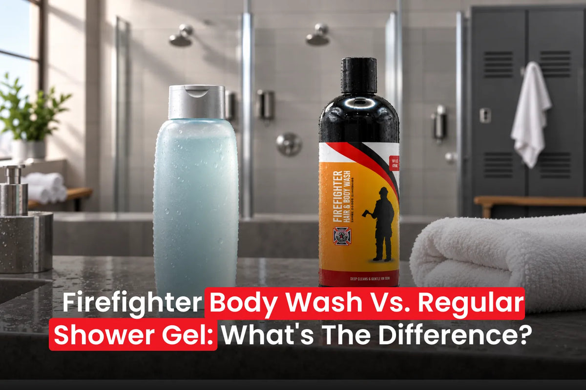 Firefighter Body Wash vs Regular Shower Gel: What's the Difference?