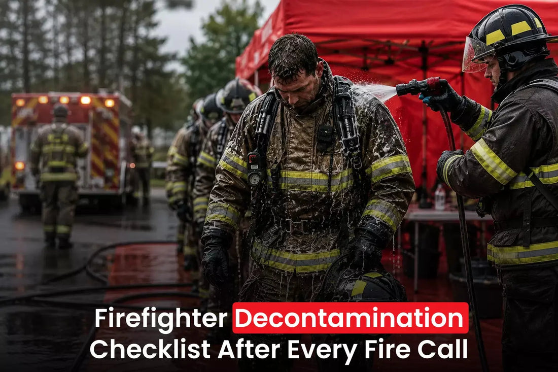 Firefighter Decontamination Checklist After Every Fire Call
