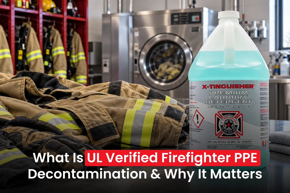 What Is UL Verified Firefighter PPE Decontamination and Why It Matters