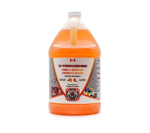 Fire Rescue Vehicle Wash Orange Creamsicle 4L