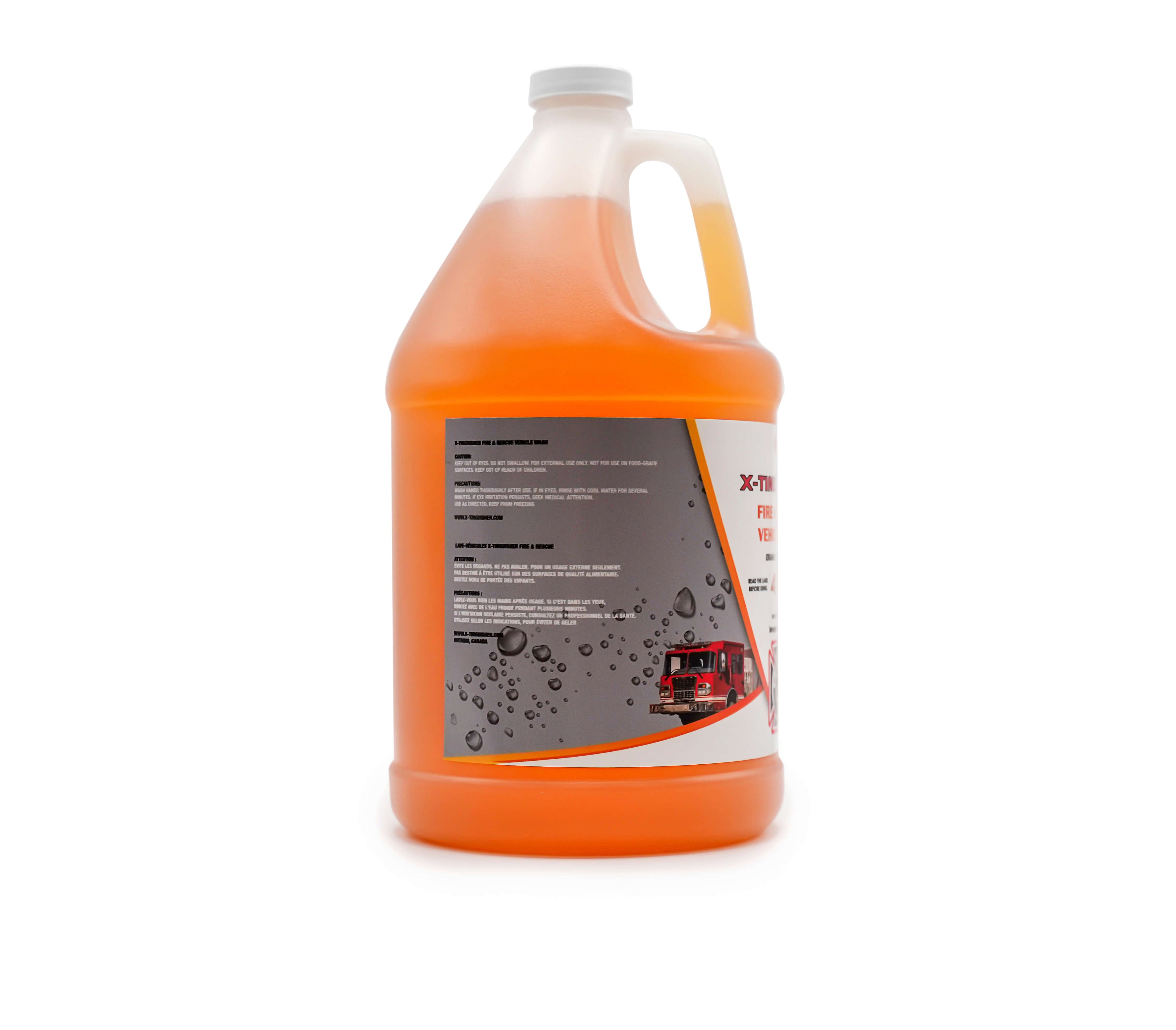 Fire Rescue Vehicle Wash Orange Creamsicle 4L