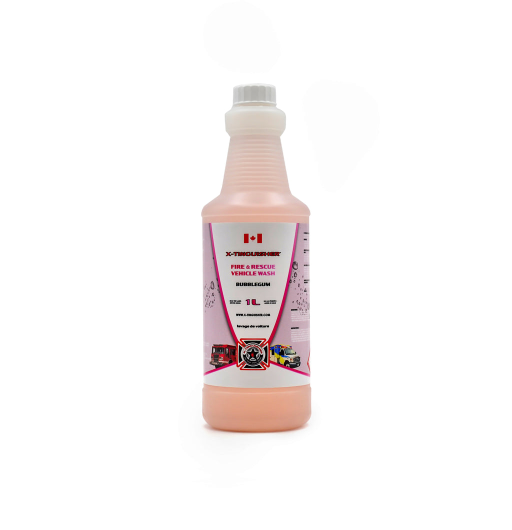 Fire Rescue Vehicle Wash Pink Bubble Gum 1L