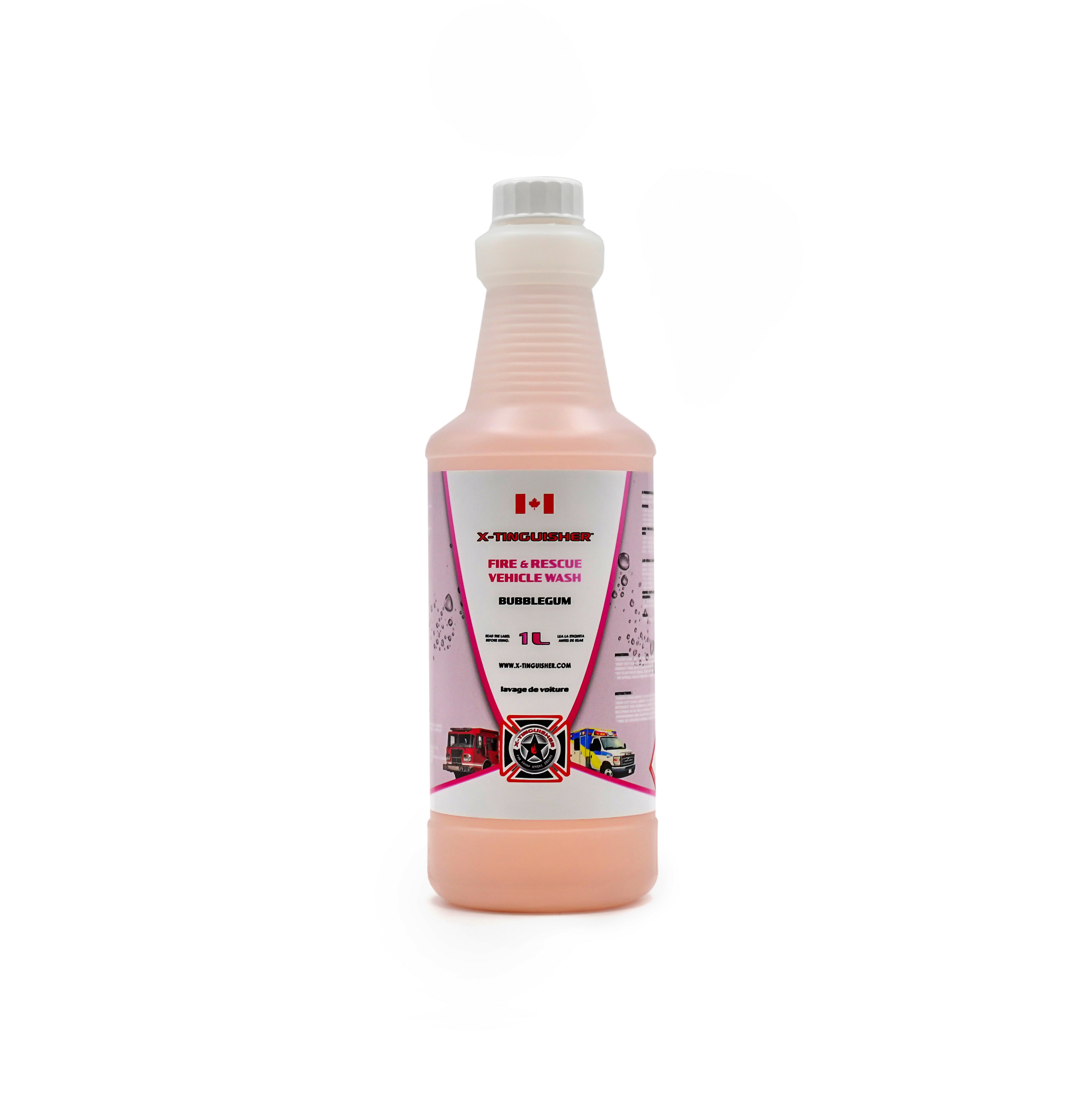 Fire Rescue Vehicle Wash Pink Bubble Gum 1L