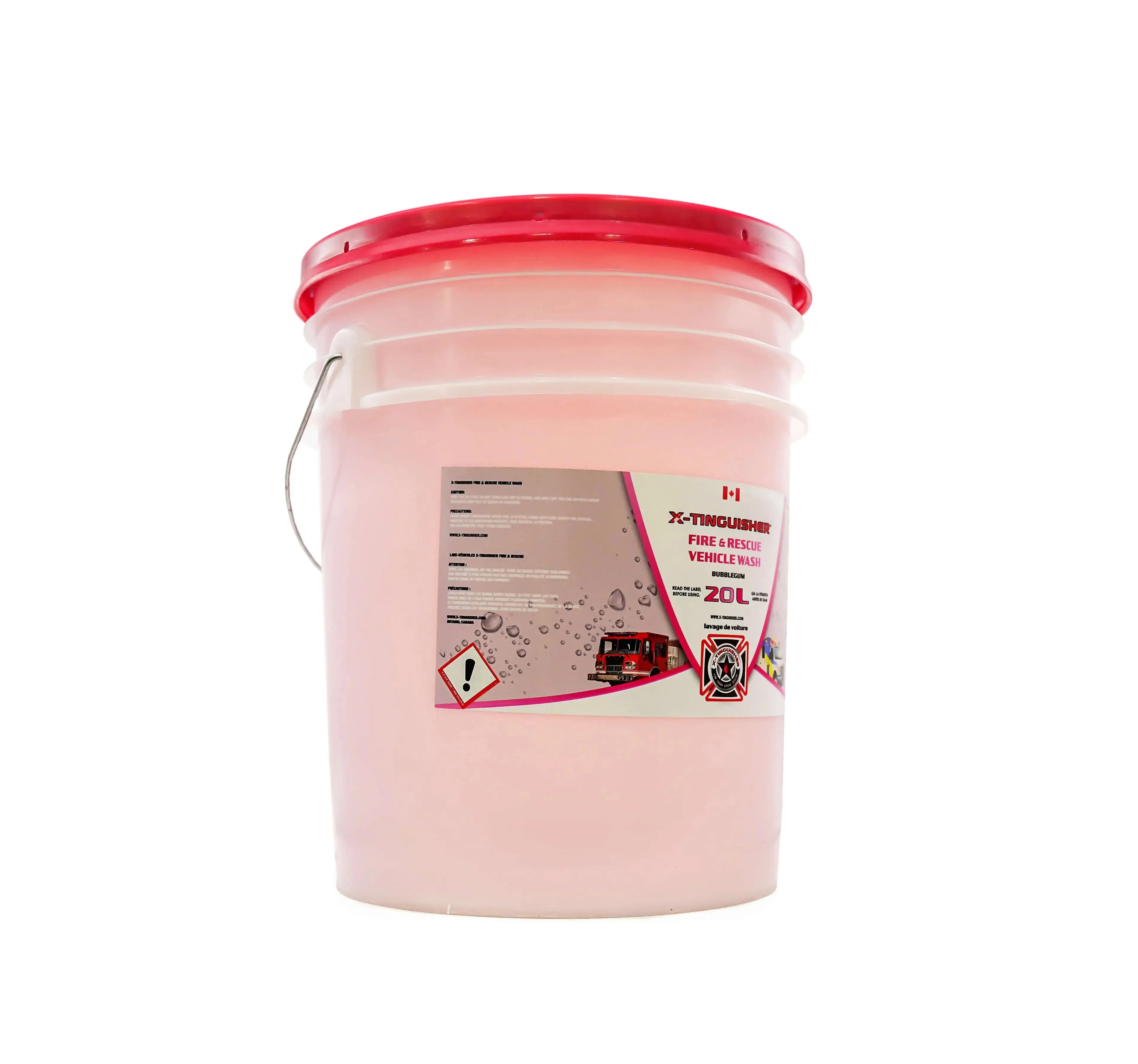 Fire Rescue Vehicle Wash Pink Bubble Gum 20L