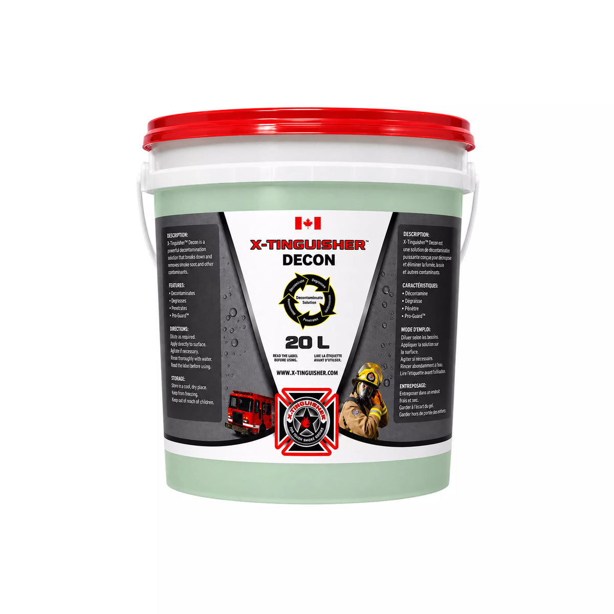 Decon Bunker Gear 20 L