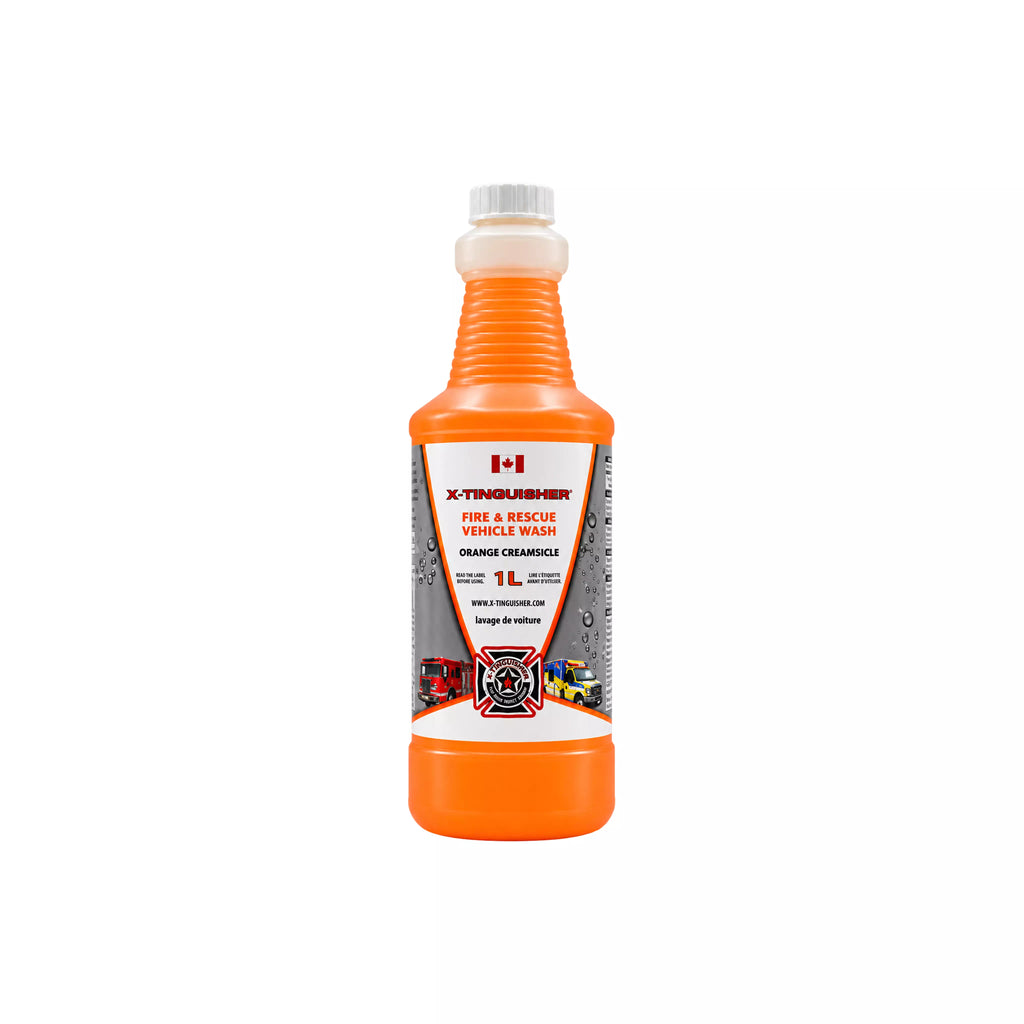 Fire Rescue Vehicle Wash Orange Creamsicle 1L