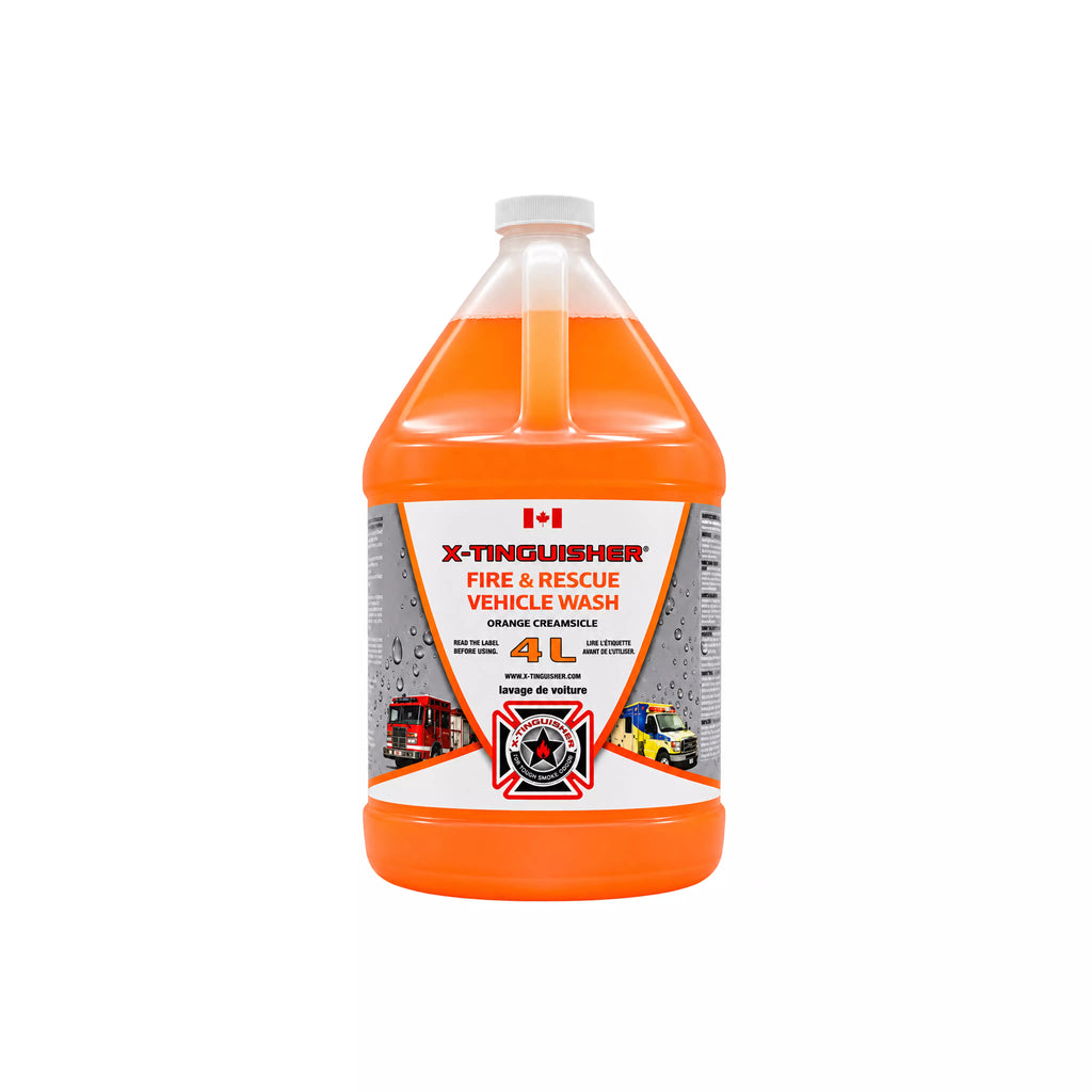 Fire Rescue Vehicle Wash Orange Creamsicle 4L