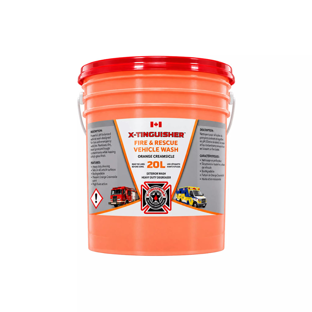 Fire Rescue Vehicle Wash Orange Creamsicle 20L