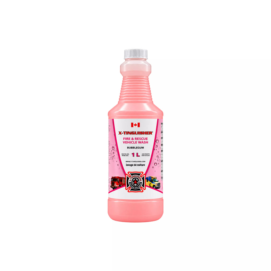 Fire Rescue Vehicle Wash Pink Bubble Gum 1L