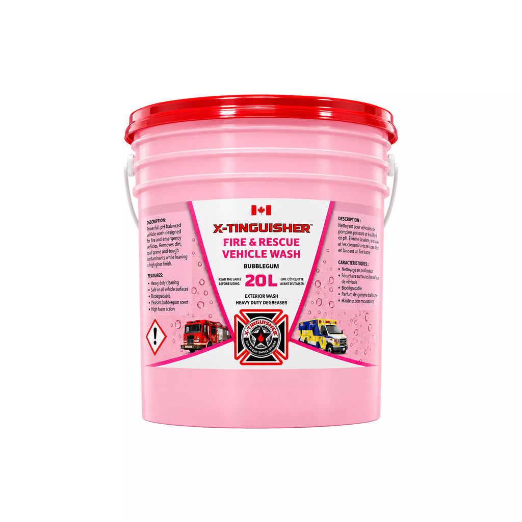 Fire Rescue Vehicle Wash Pink Bubble Gum 20L